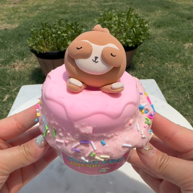 Donut Ever Give Up DIY Slime Kit