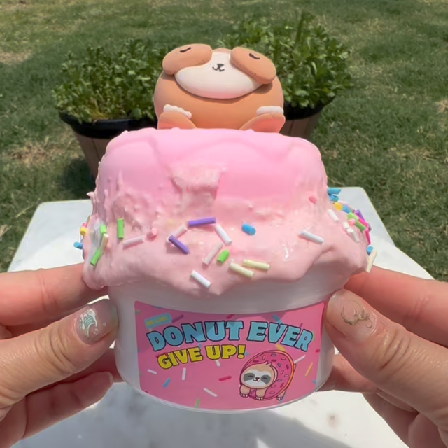 Donut Ever Give Up DIY Slime Kit