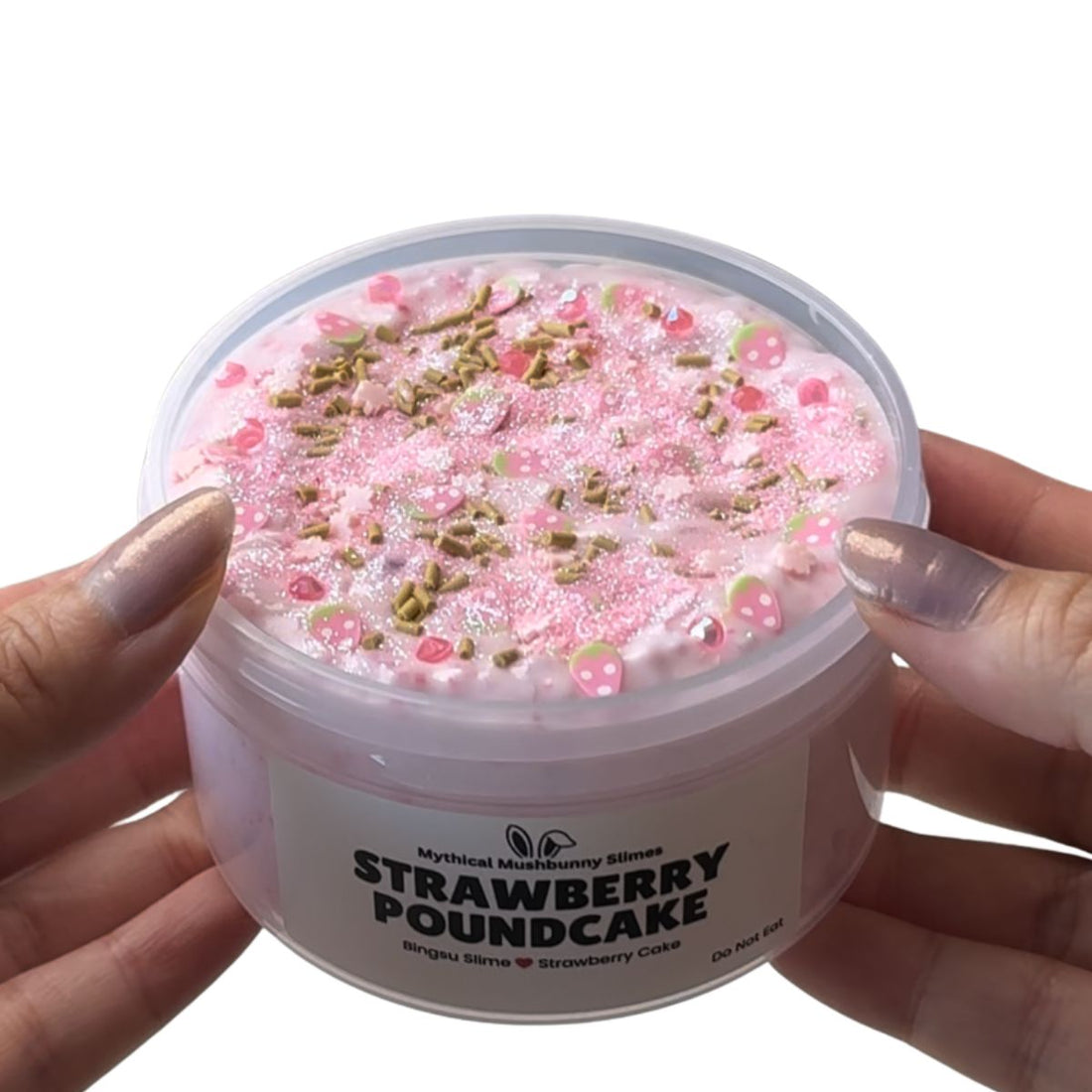 Strawberry Pound Cake | WG Bingsu Slime
