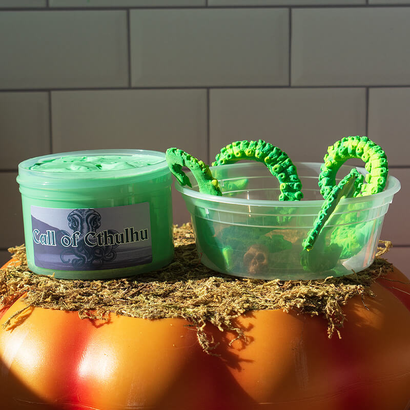 Green DIY Clay Slime