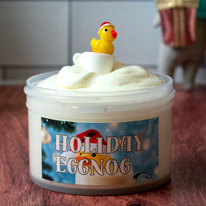 Holiday Eggnog Slime