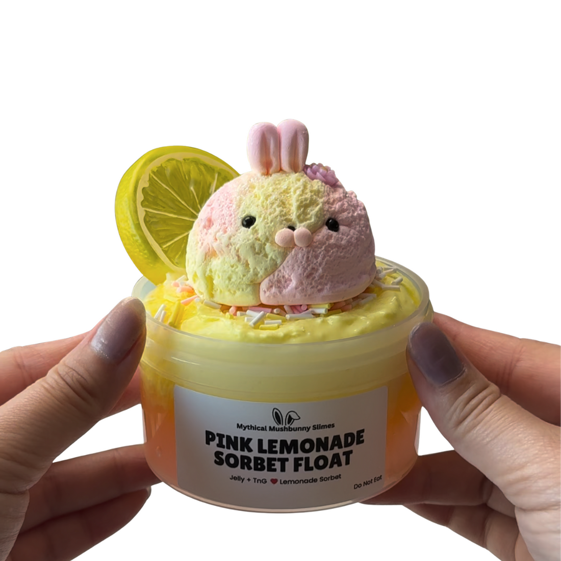 Pink Lemonade Sorbet Float | DIY Slime Kit
