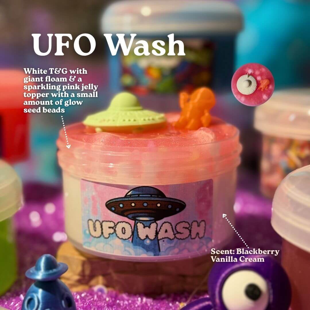 UFO Wash Floam Slime + Topper