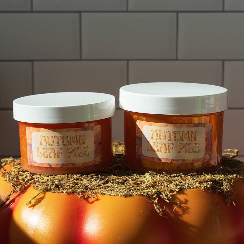 Autumn Leaf Pile Slime - Mythical Mushbunny Slimes