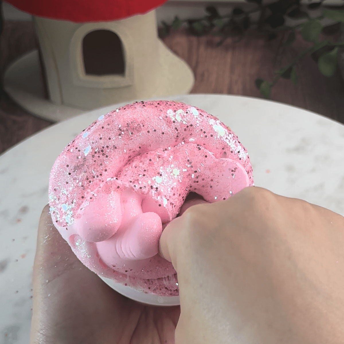 Bare Bear Pink DIY Slime Kit - Mythical Mushbunny Slimes