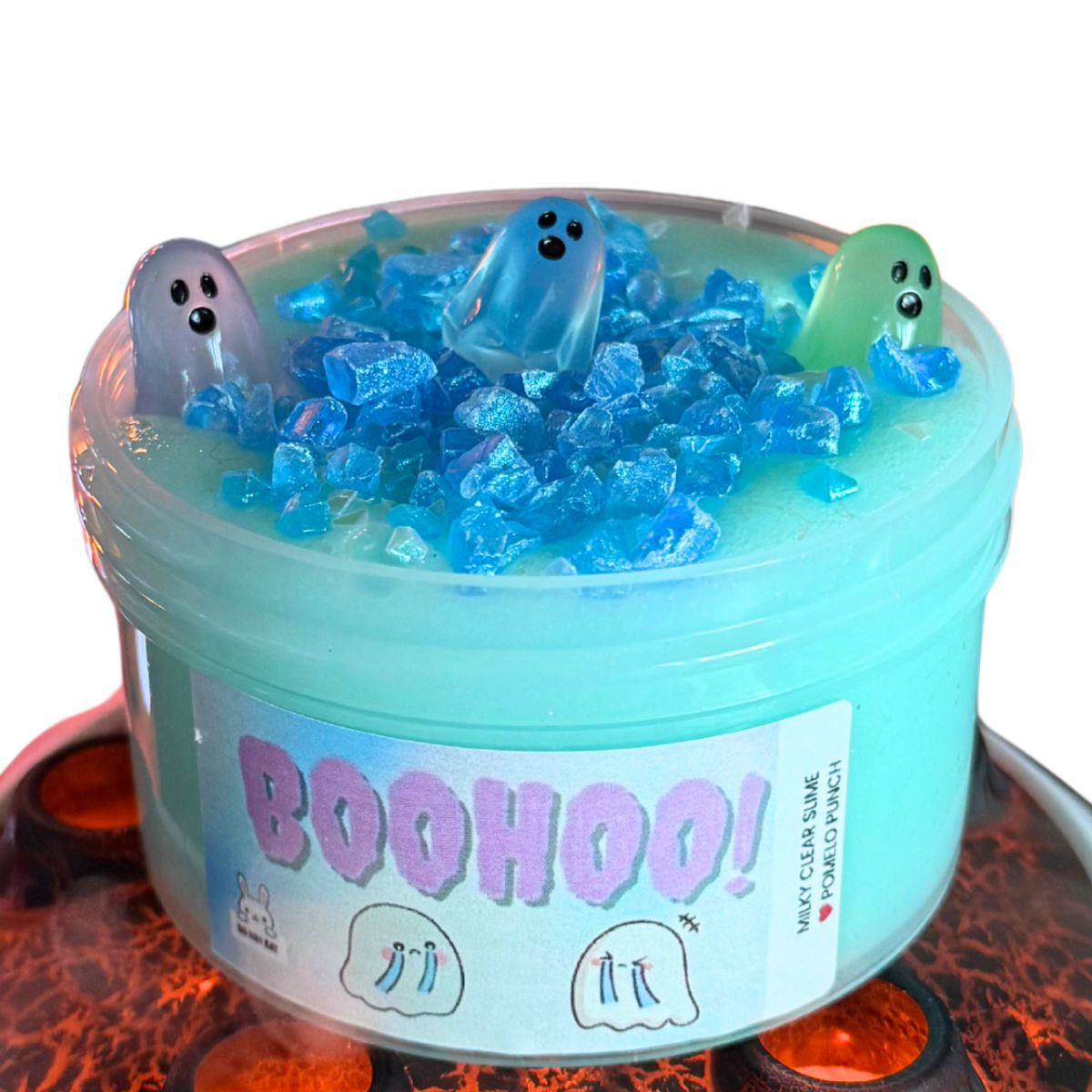 BooHoo! | Milky Clear Slime - Mythical Mushbunny Slimes