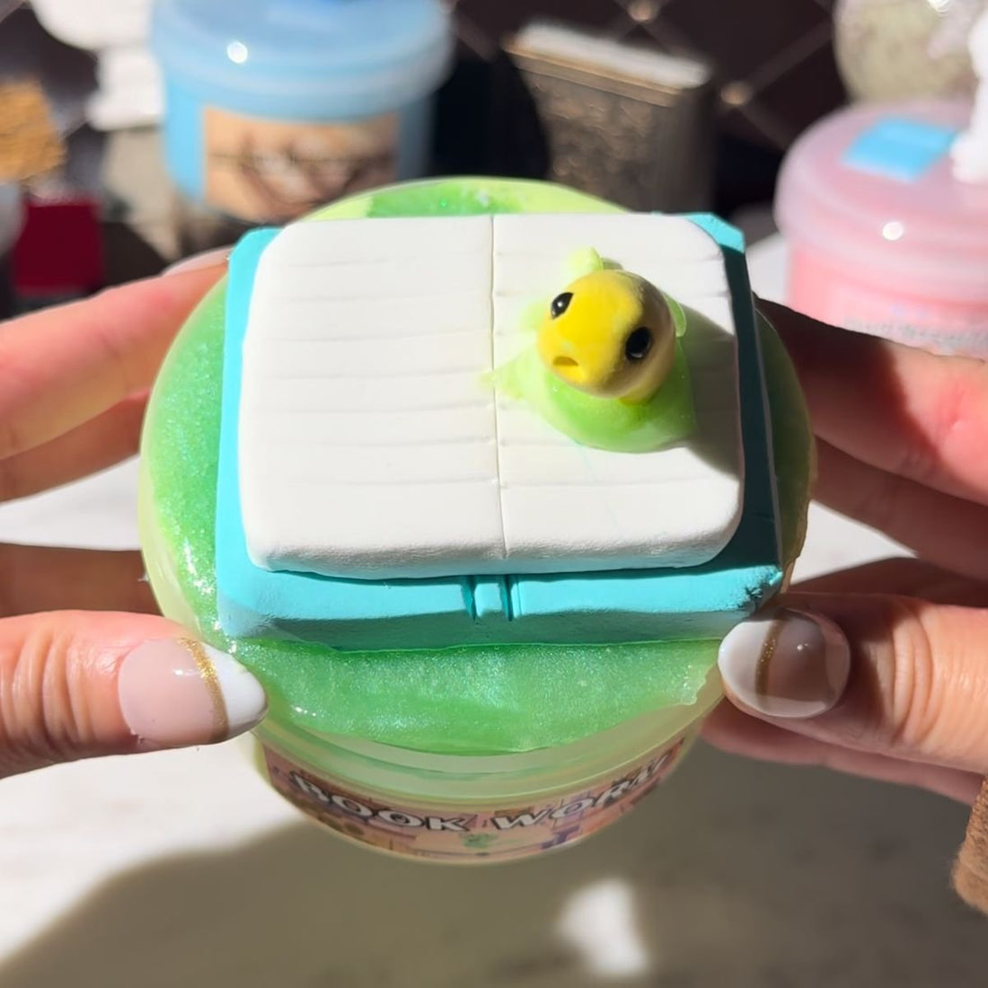 Book Worm DIY Slime - Mythical Mushbunny Slimes