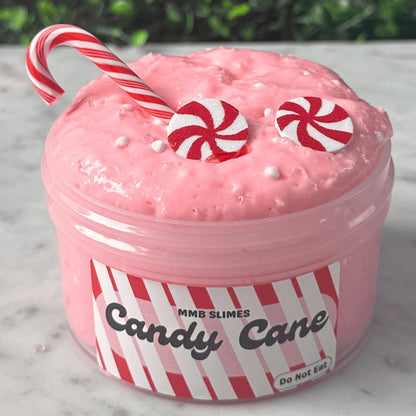 Candy Cane Two Part Slime Kit - Mythical Mushbunny Slimes