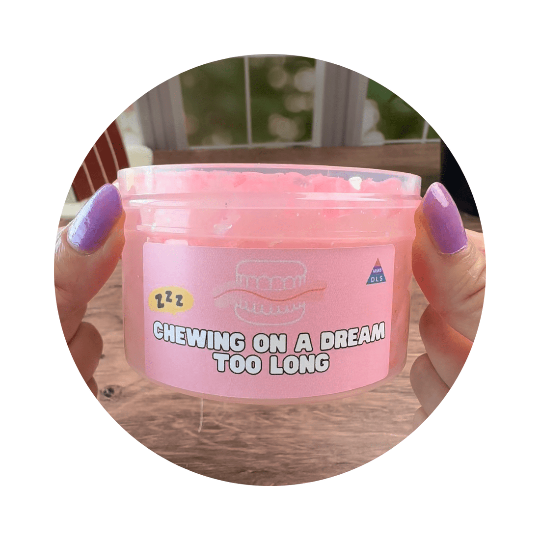 Chewing on a Dream Too Long | Clear Glitter Slime - Mythical Mushbunny Slimes
