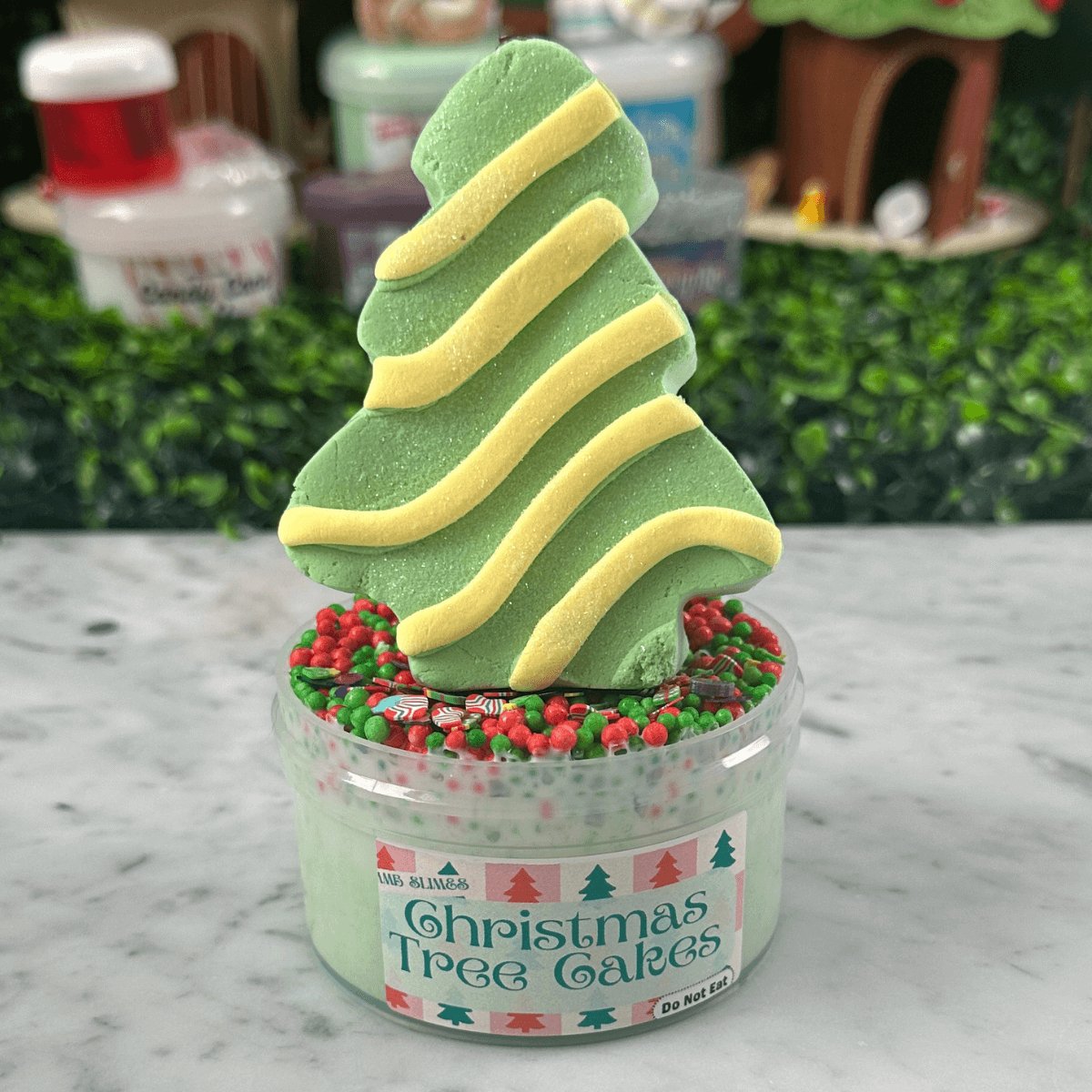 Christmas Tree Cakes DIY Slime Kit - Mythical Mushbunny Slimes