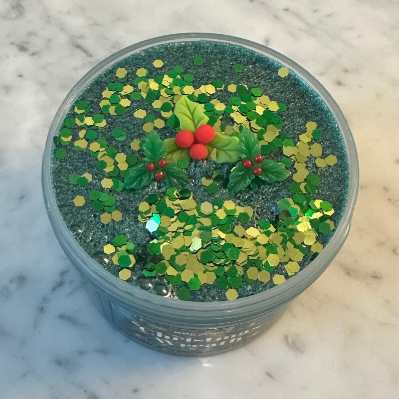 Christmas Wreath Slime - Mythical Mushbunny Slimes
