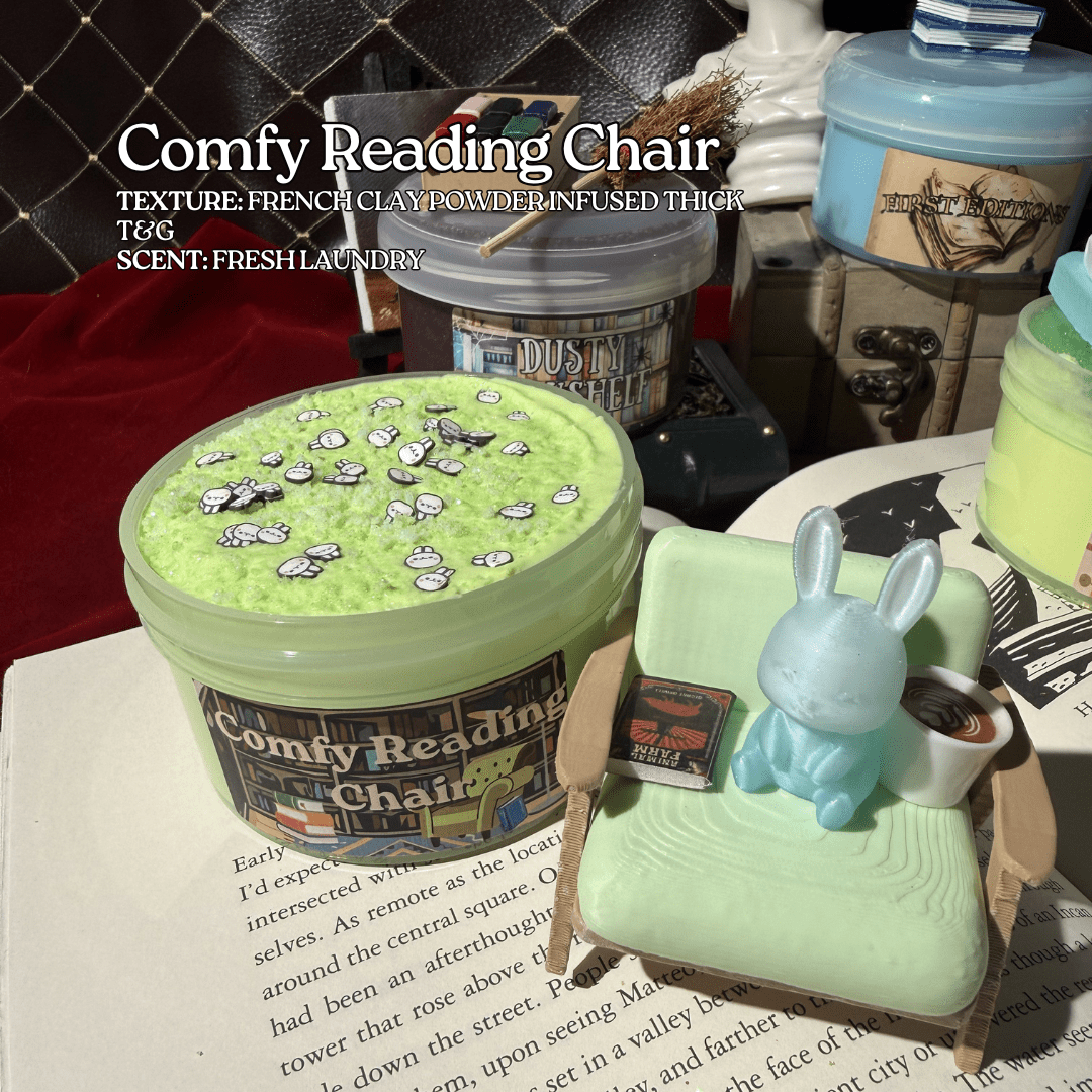 Comfy Reading Chair - Mythical Mushbunny Slimes