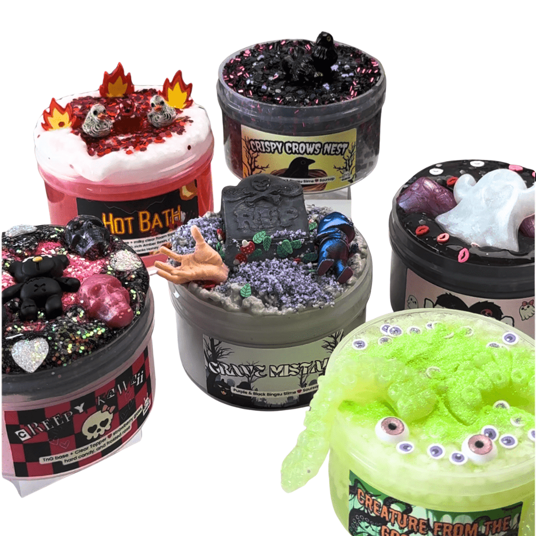 Creepy Kawaii Bundle - 9oz - Mythical Mushbunny Slimes