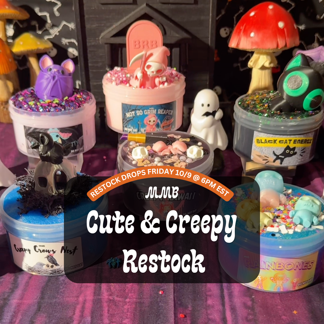 Cute and Creepy Bundle (9oz) - Mythical Mushbunny Slimes