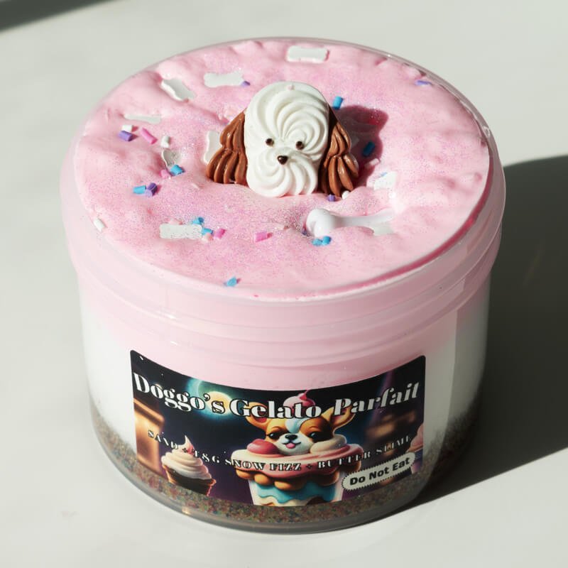 Doggo’s Gelato Parfait Slime - Mythical Mushbunny Slimes