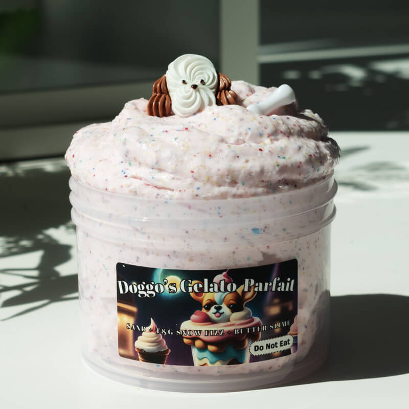 Doggo’s Gelato Parfait Slime - Mythical Mushbunny Slimes