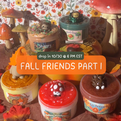 Fall Friends Part I Tester Kit (3oz) - Mythical Mushbunny Slimes