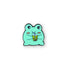 Frog Boba Enamel Pin (1.125" x 1.125") - Mythical Mushbunny Slimes