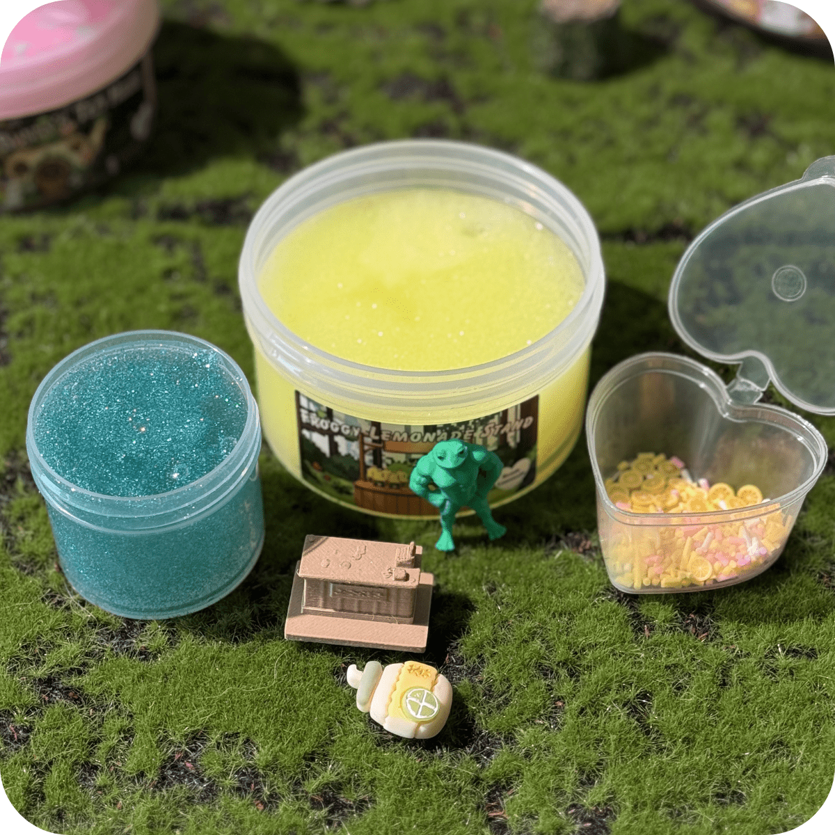Froggy Lemonade Stand - Mythical Mushbunny Slimes