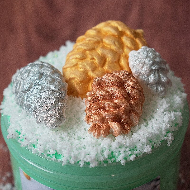 Frosted Pinecones DIY Slime Kit - Mythical Mushbunny Slimes