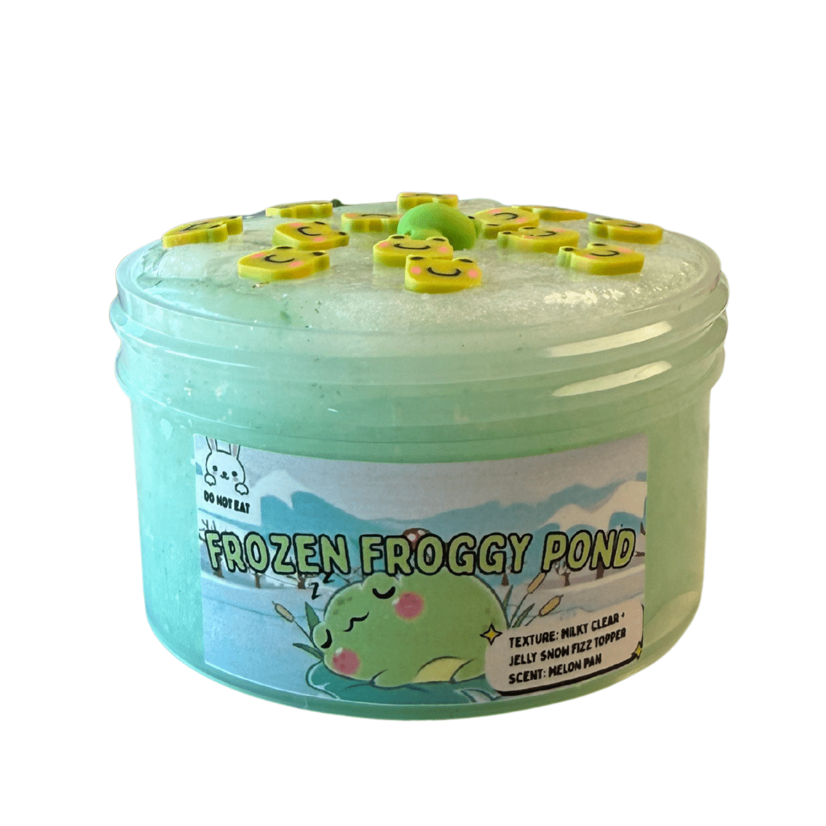 Frozen Froggy Pond Slime - Mythical Mushbunny Slimes