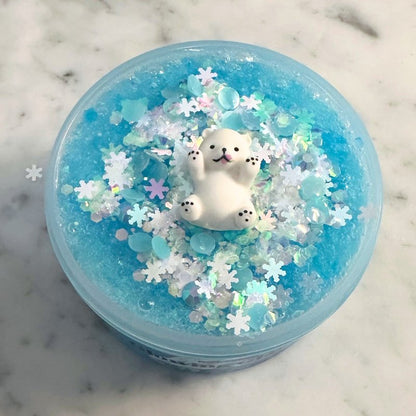 Glowing Glacier Slime - Mythical Mushbunny Slimes