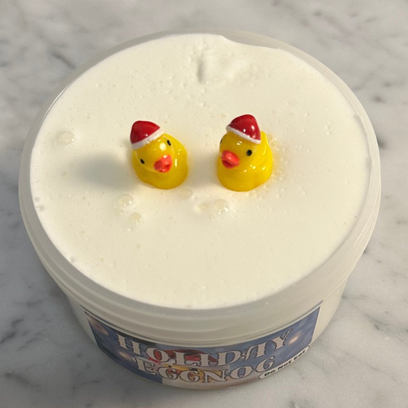 Holiday Eggnog Slime - Mythical Mushbunny Slimes