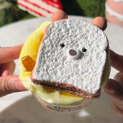 Hunny Bear Toast DIY Slime - Mythical Mushbunny Slimes