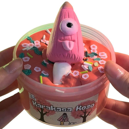 Karakasa Kozo, The Umbrellas Ghost | DIY Slime Kit - Mythical Mushbunny Slimes