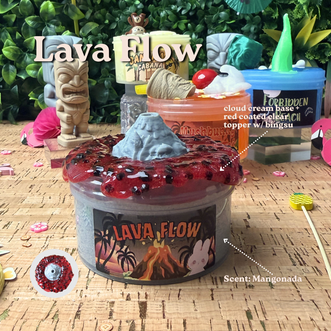 Lava Flow | Two Part Slime - Mythical Mushbunny Slimes