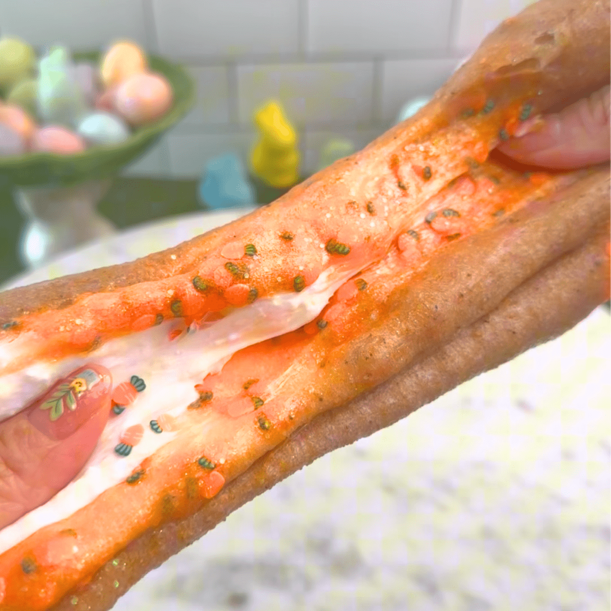 Layered Carrot Cake 3 - Layers Slime - Mythical Mushbunny Slimes