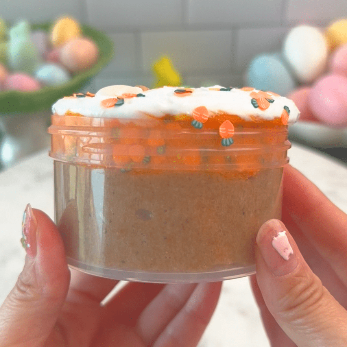 Layered Carrot Cake 3 - Layers Slime - Mythical Mushbunny Slimes