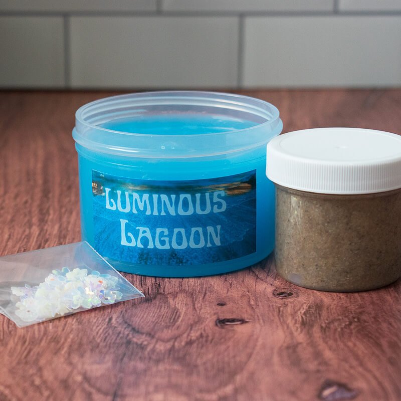 Luminous Lagoon - Glow in the Dark - Mythical Mushbunny Slimes
