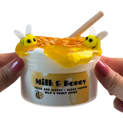 Milk &amp; Honey Slime - Mythical Mushbunny Slimes