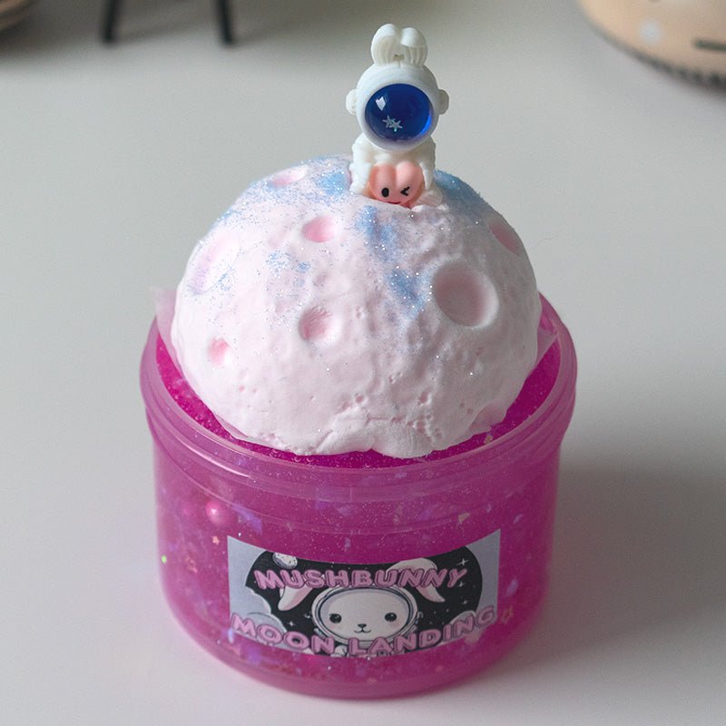 Mushbunny Moon Landing | DIY Clay Slime - Mythical Mushbunny Slimes