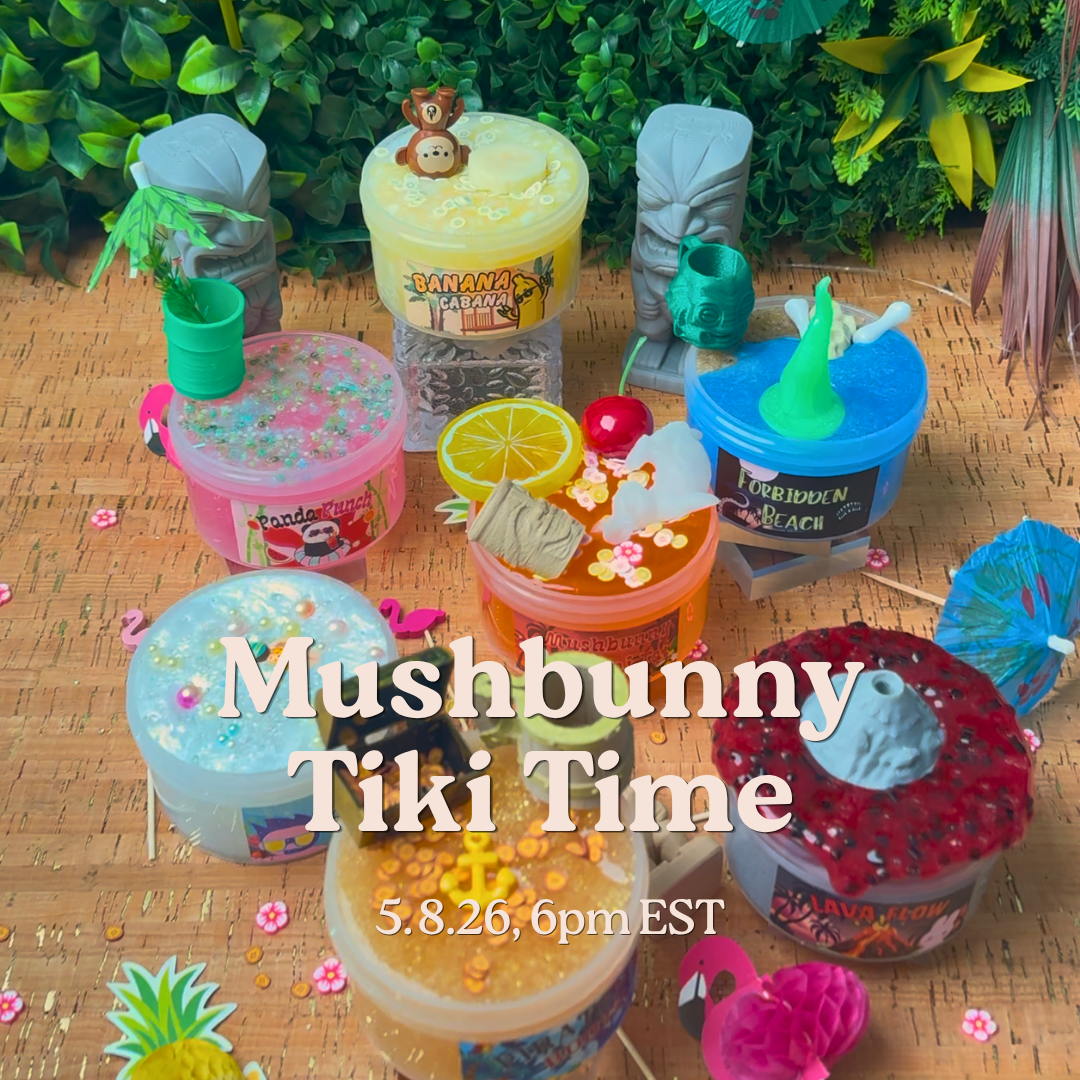 Mushbunny Tiki Time Bundle (7oz) - Mythical Mushbunny Slimes