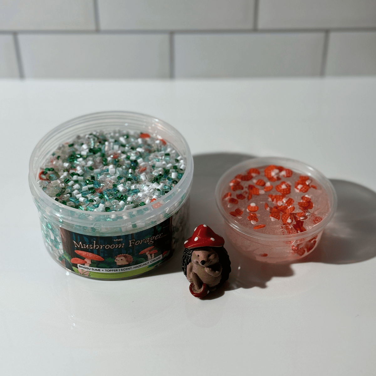 Mushroom Forager (upgraded hedgehog charm) - Mythical Mushbunny Slimes