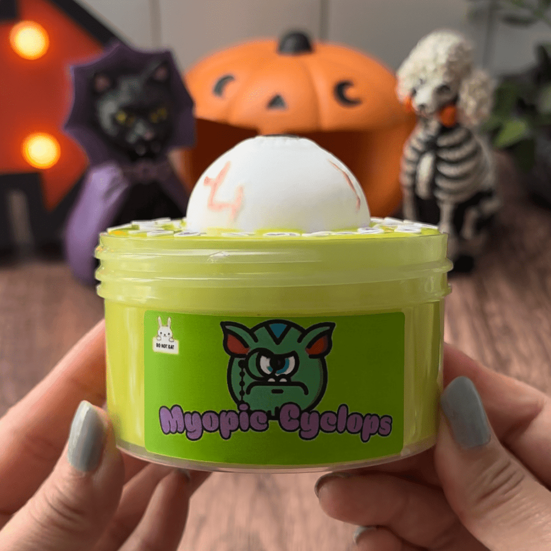 Myopic Cyclops | DIY Slime Kit + Squishy - Mythical Mushbunny Slimes