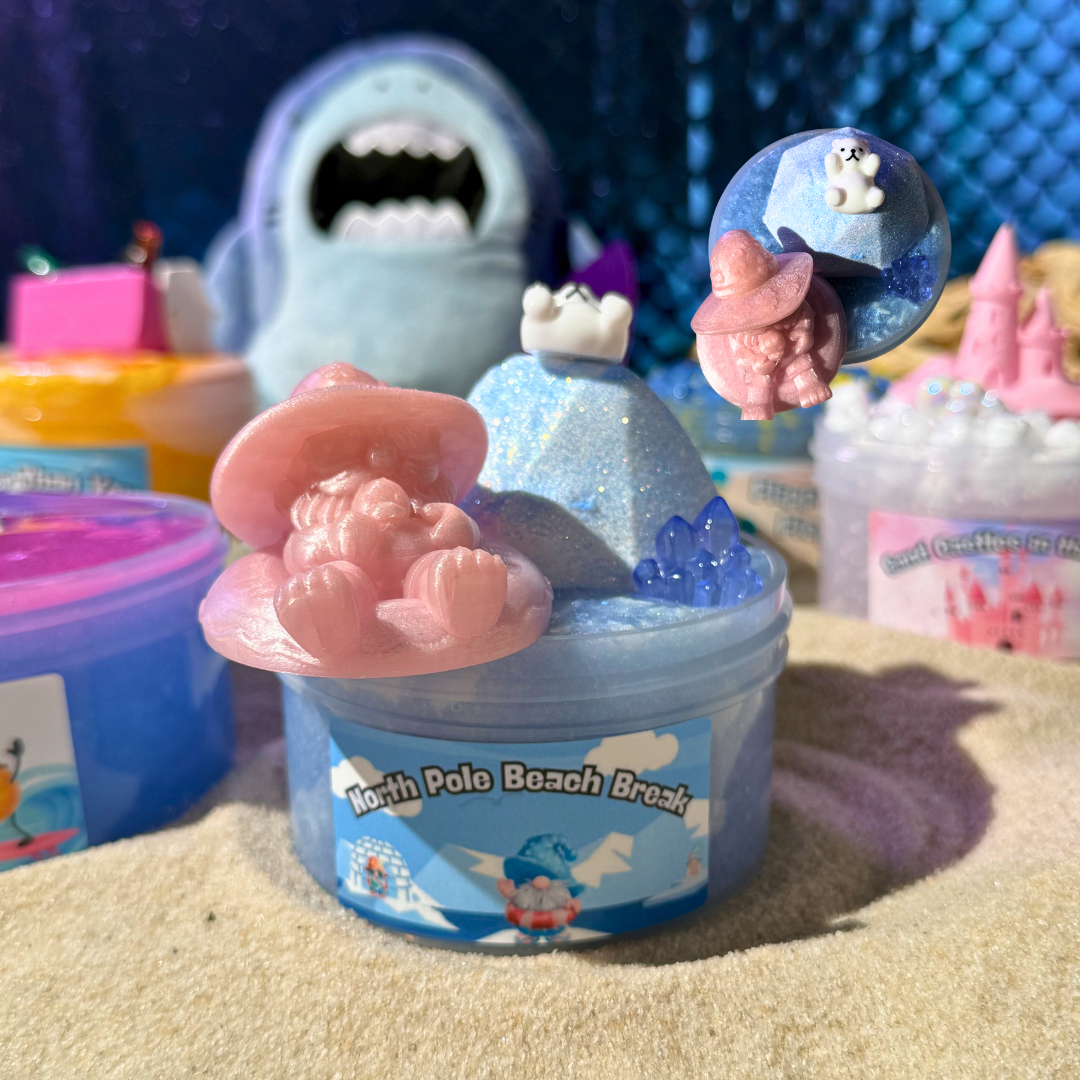 North Pole Beach Break DIY Slime Kit - Mythical Mushbunny Slimes
