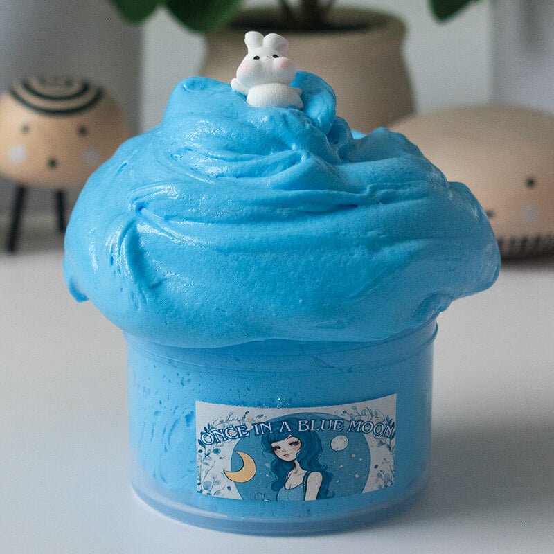 Once In A Blue Moon | DIY Clay Slime - Mythical Mushbunny Slimes