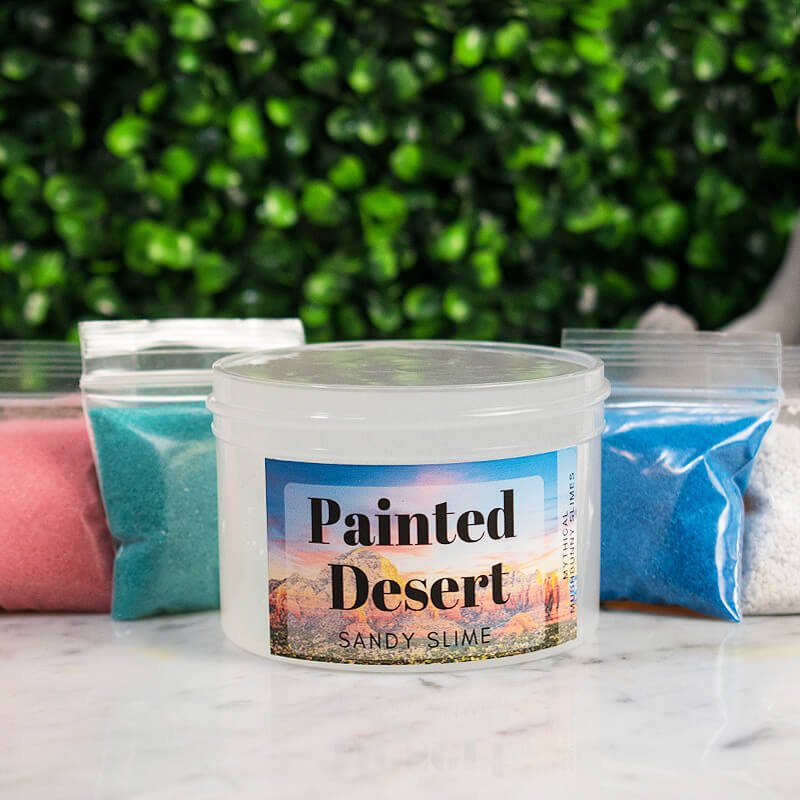 Painted Desert Sand Art - Mythical Mushbunny Slimes