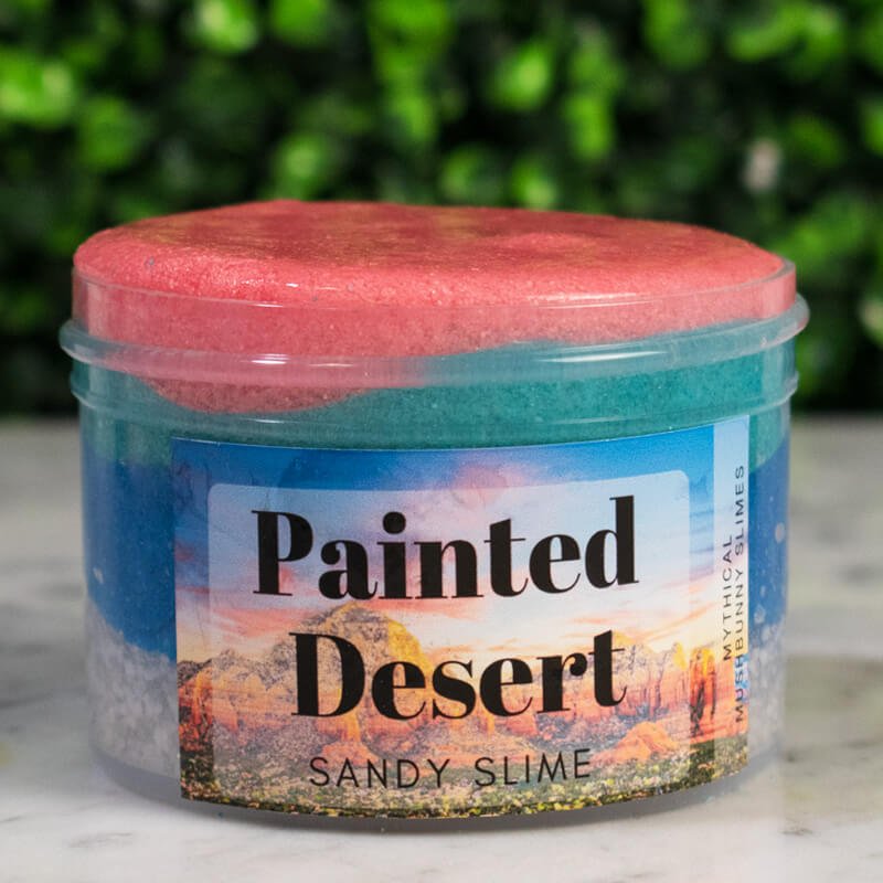 Painted Desert Sand Art - Mythical Mushbunny Slimes