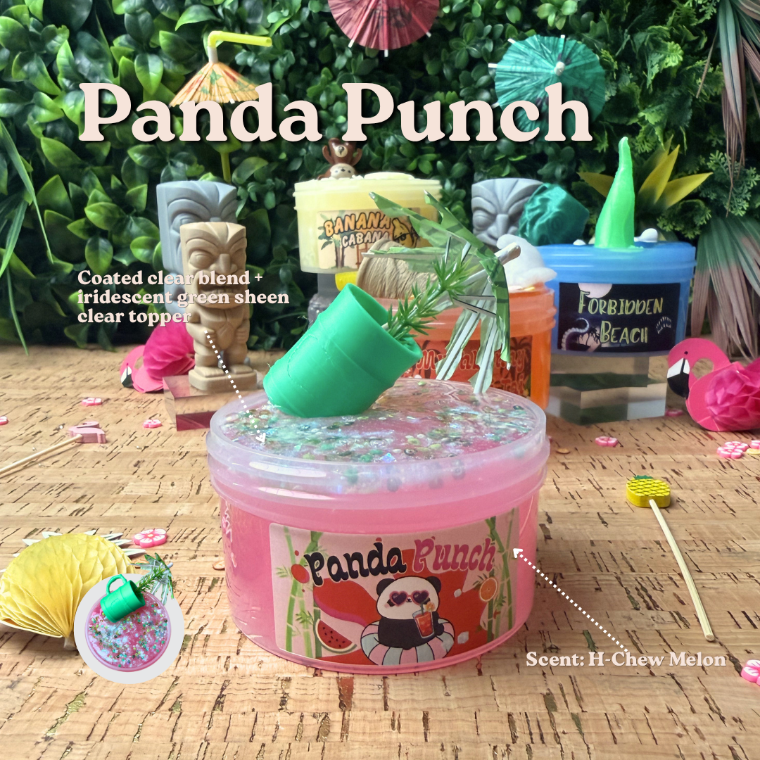 Panda Punch | Two Part Slime - Mythical Mushbunny Slimes