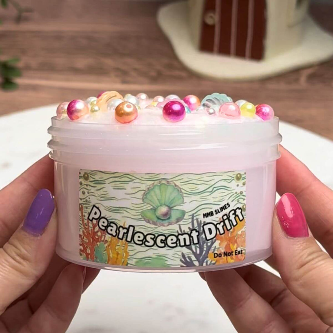 Pearlescent Drift | Two Part Slime - Mythical Mushbunny Slimes