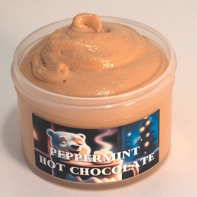 Peppermint Hot Chocolate - Mythical Mushbunny Slimes