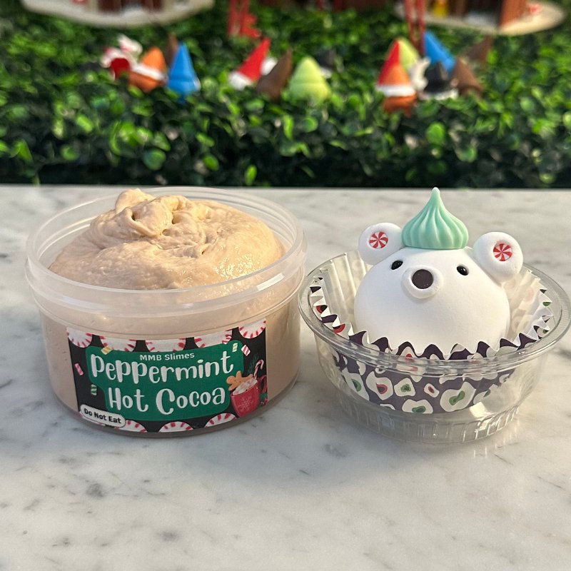 Peppermint Hot Cocoa DIY Slime Kit - Mythical Mushbunny Slimes