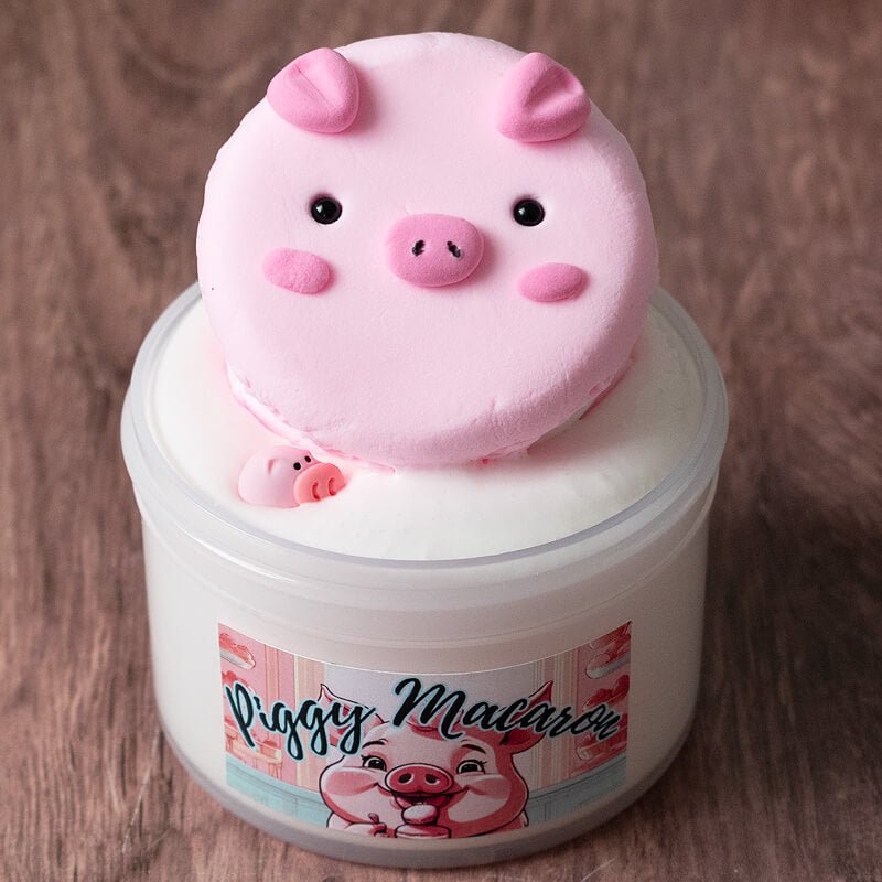 Piggy Macaron | DIY Kit - Mythical Mushbunny Slimes