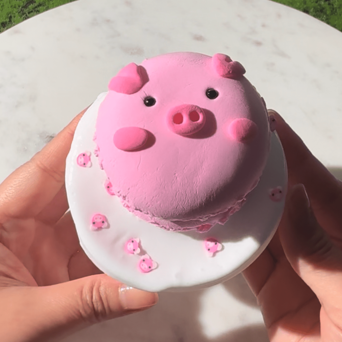 Piggy Macaron DIY Slime - Mythical Mushbunny Slimes
