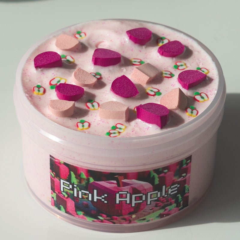 Pink Apple Java Chips Slime - Mythical Mushbunny Slimes