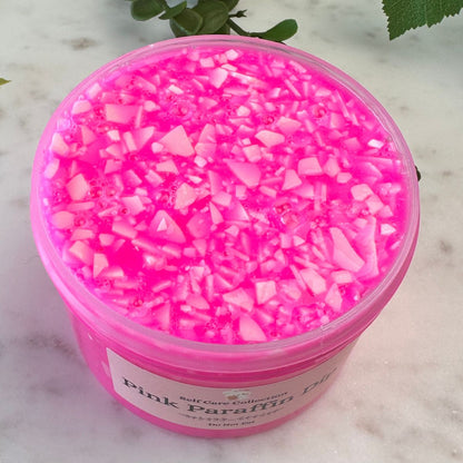 Pink Paraffin Dip Slime - Mythical Mushbunny Slimes